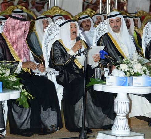 صاحب السمو الامير الشيخ صباح الاحمد يلقي كلمته