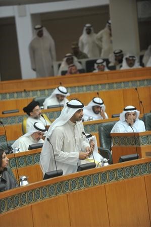 الشيخ محمد العبدالله متحدثا