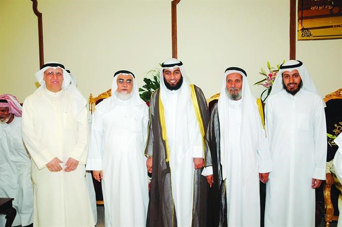 دعبدالمحسن الخرافي وعبدالعزيز الصبيحي يهنئان