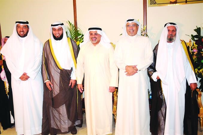 رجا الحجيلان وجمال الشهاب ووليد الستلان يباركون