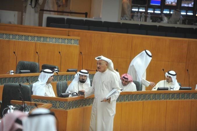 نبيل الفضل وطاهر الفيلكاوي وخالد العدوة والشيخ سلمان الحمود

