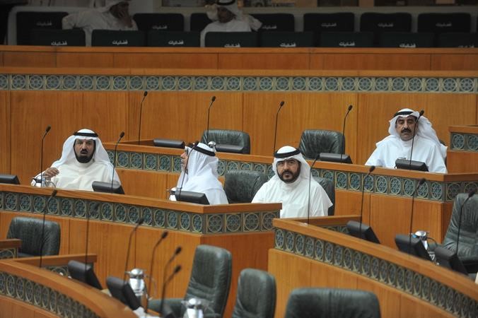 سعدون حماد وسعد البوص وخالد العدوة ومبارك العرف

