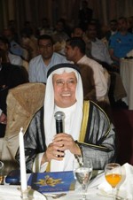 ابراهيم البغلي ملقيا كلمته
