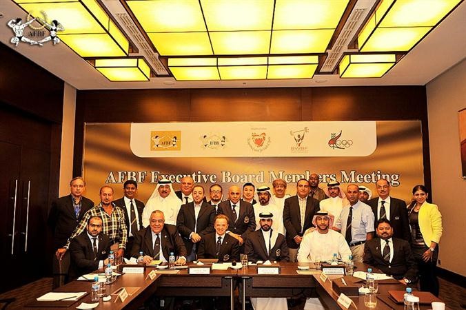اجتماع الوفود المشاركة في كازاخستان