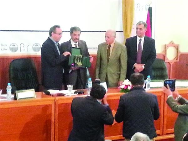 تكريم عبدالعزيز البابطين