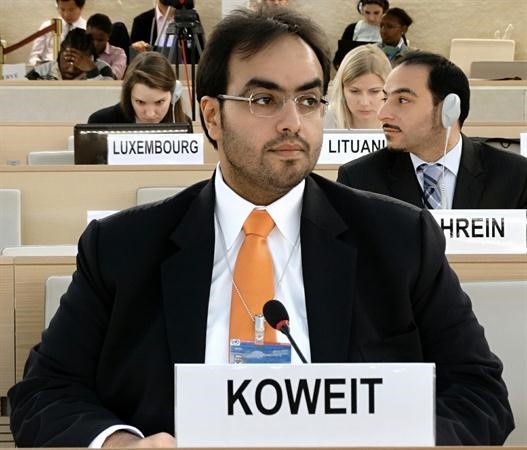 عبدالله الصالح في مجلس الامم المتحدة لحقوق الانسان
