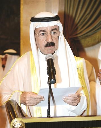 سلطان بن حثلين يلقي كلمته
