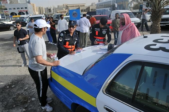 المخالفات غلب عليها الامن والسلامة وعدم التامين وقيادة مركبة بدون رخصة سوق