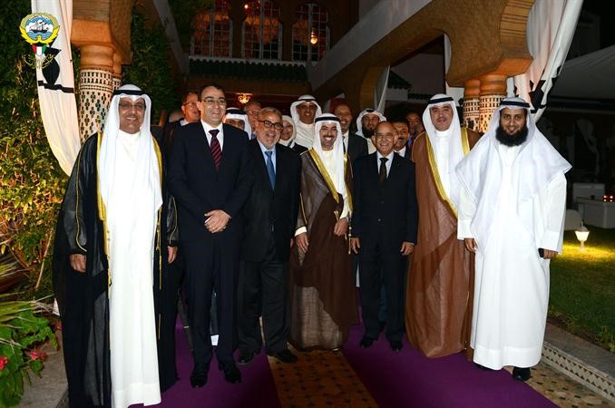 الرئيس علي الراشد ونائبه مبارك الخرينج والوفد المرافق في المملكة المغربية