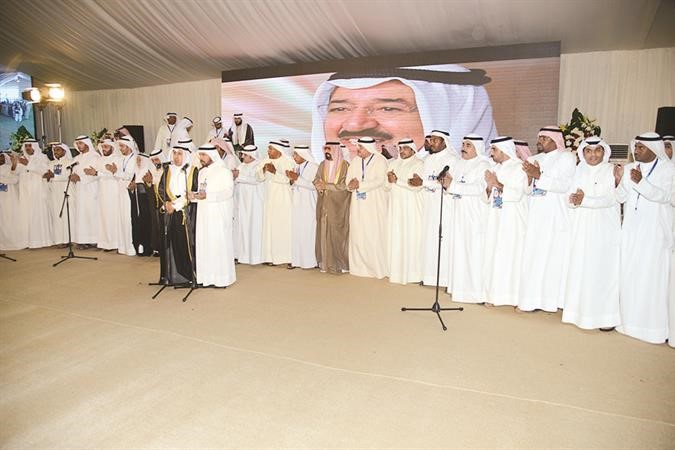 من اجواء حفل الاستقبال﻿