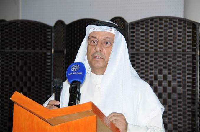 دعبدالله المهنا يلقي كلمته