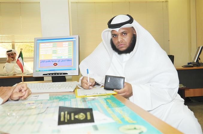 نايف العنزي يدون بياناته اسامة ابوعطية