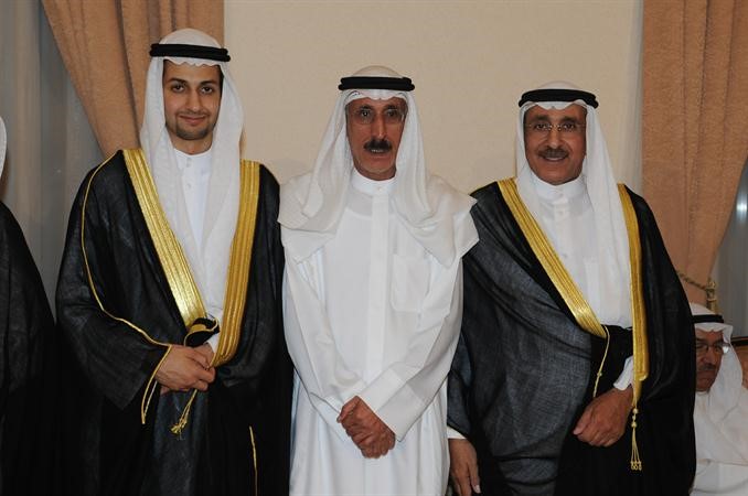 ميوسف الهاجري متوسطا ماحمد الجسار والمعرس خالد الجسار