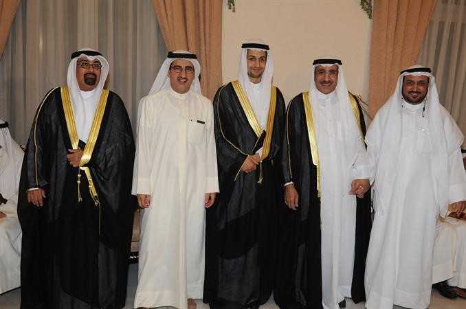 دعوض الشمري ومعبدالعزيز الابراهيم يباركان