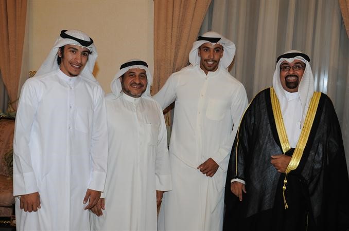 سالم ومالك واحمد السنان وفيصل الابراهيم