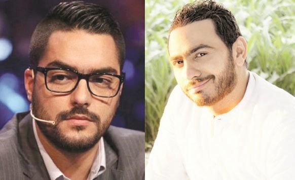 تامر حسني وحسن الشافعي﻿