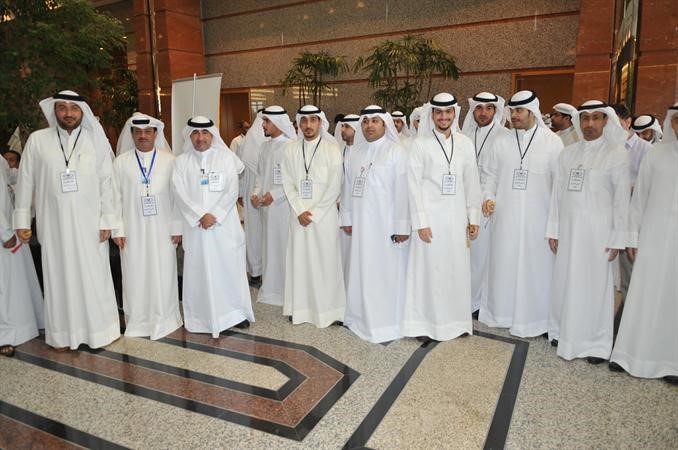 جانب من المشاركين في الاعتصام