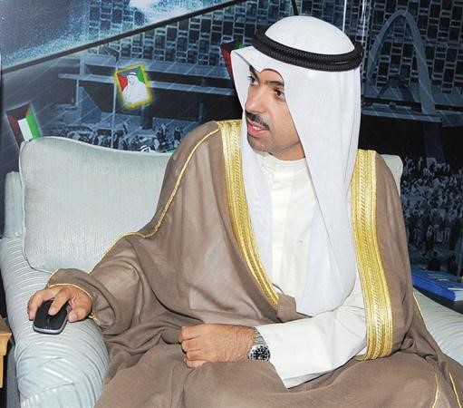 الرئيس علي الراشد يدشن الموقع الالكتروني لادارة البحوث في مجلس الامة