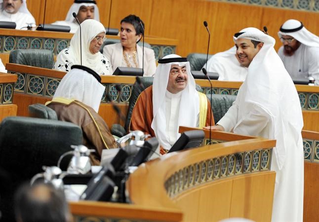 الشيخ احمد الحمود ويعقوب الصانع