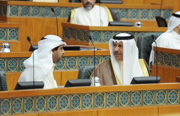 سمو رئيس مجلس الوزراء الشيخ جابر المبارك والشيخ محمد العبدالله