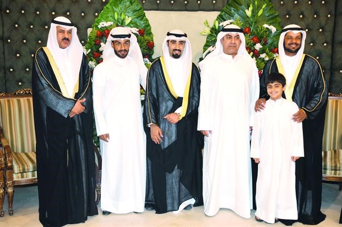 عماد الشراح وعبدالله الشراح ومحمد الشراح يهنئون