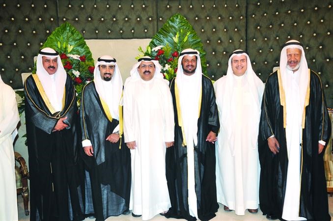 اللواء اسعد الرويح واللواء ماحمد الدرباس يباركان