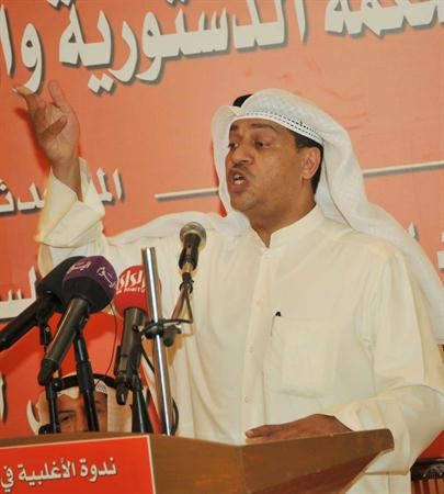 د حمد المطر متحدثا 