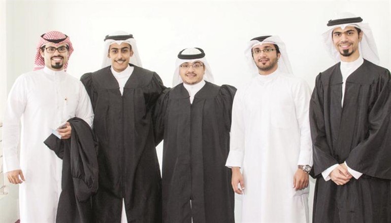 جانب من الخريجين 