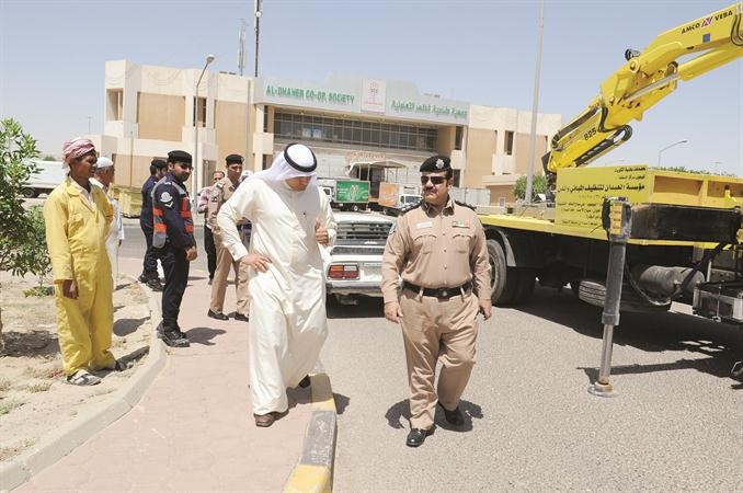 حملة منطقة الظهر تم تنفيذها في السابعة والنصف من صباح امس﻿