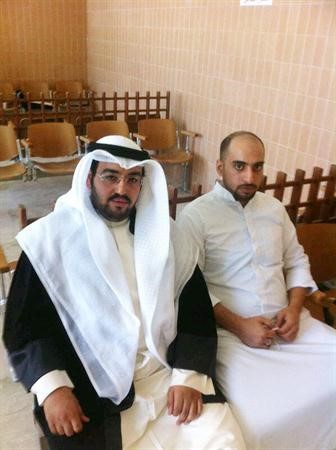 المجني عليه احمد اسد ومحاميه﻿
