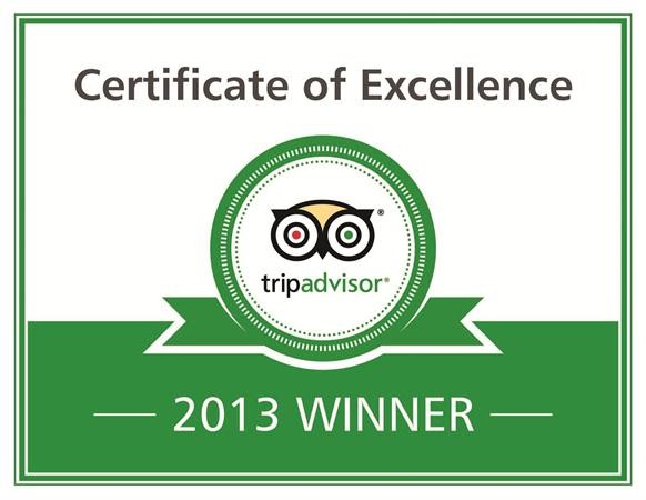 مطعم ماكي الكويت يفوز بشهادة 2013 Trip Advisor للتميز
