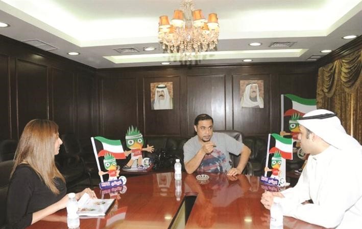 خالد حبيب يواصل اجتماعاته مع العاملين في البطولة ﻿