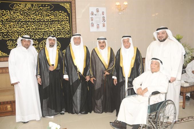 يحيى المسباح وولده حمود المسباح ويوسف الشاهين يهنئون
﻿