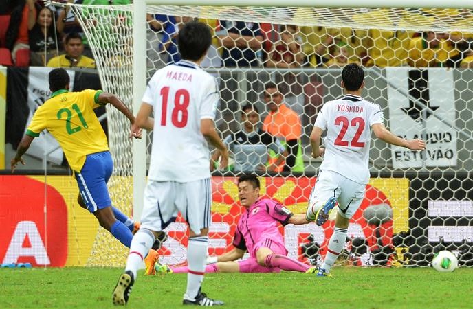 هوييه اعتبر هدف البرازيلي جو في مرمى اليابان نموذجا للنظام السائد حاليا افپ