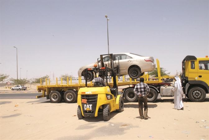 رفع سيارات مهملة