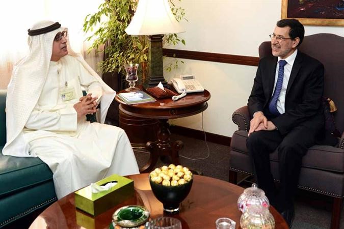 دبدر مال اللهخلال لقائه مع د سعد الدين العثماني