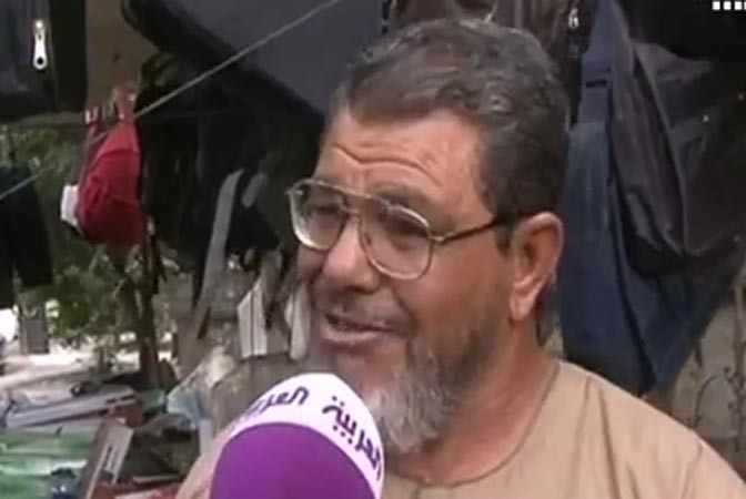 شبيه الرئيس المصري محمد مرسي