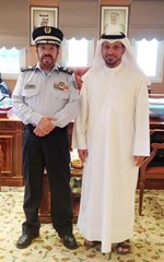 اللواء يوسف الانصاري مستقبلا دخالد الحيص﻿