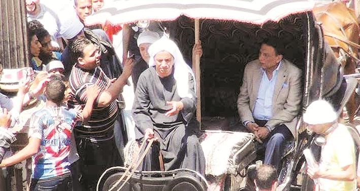 عادل امام في مسلسل العراف ﻿