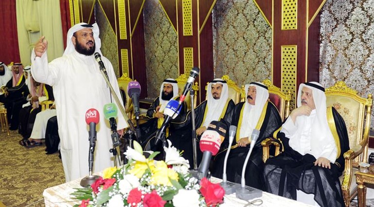 فلاح الصواغ متحدثا 
