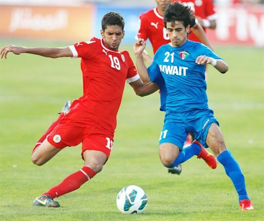 الازرق والبحرين في خليجي 21 ﻿