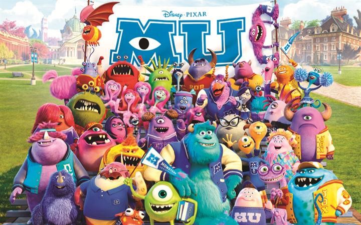 ملصق فيلم جامعة وحوش ﻿