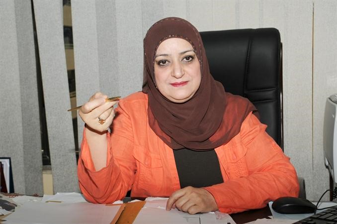  مديرة مكتب الايدز والاحصاءات والمعلومات دهند الشومر	 قاسم باشا﻿