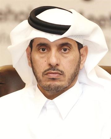 الشيخ عبدالله بن ناصر بن خليفة ال ثاني رئيس الوزراء القطري ووزير الداخلية الجديد افپ
