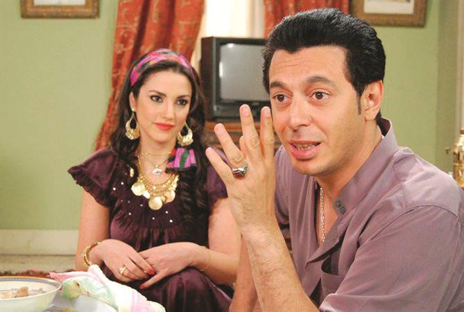 مشهد من مسلسل مزاج الخير﻿
