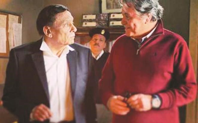 مع عادل امام في مسلسل العراف 