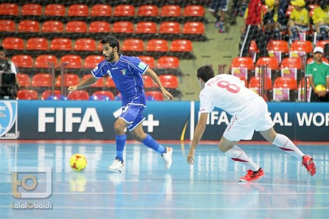 عبدالرحمن المسبحي سجل هدفا في مرمى هونغ كونغ ﻿