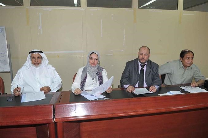 منيرة الغانم مترئسة عمومية الوطنية للوساطة المالية اسامة ابو عطية