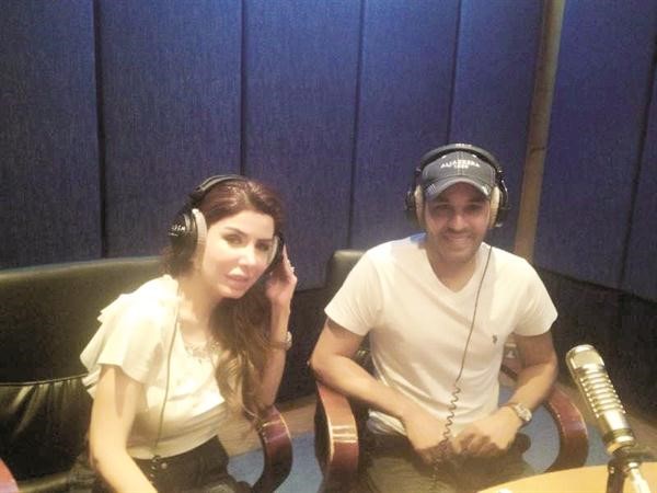  الضويحي مع منيرة عاشور في البرنامج ﻿