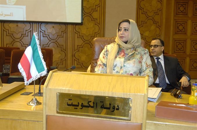 الوزيرة ذكرى الرشيدي خلال الاجتماع